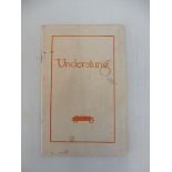 A small sales booklet featuring the Seabrook R.M.C. car, titled 'Underslung', season 1913.