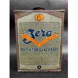 A rare Zero Radiator Glycerine rectangular tin in very good condition.