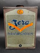 A rare Zero Radiator Glycerine rectangular tin in very good condition.
