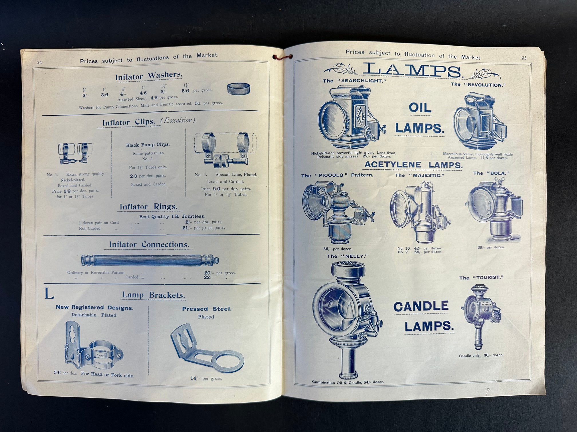 A rare 1903 price list for The County Chemical Company Limited (Chemico), Cycle Trade Department, - Image 9 of 9