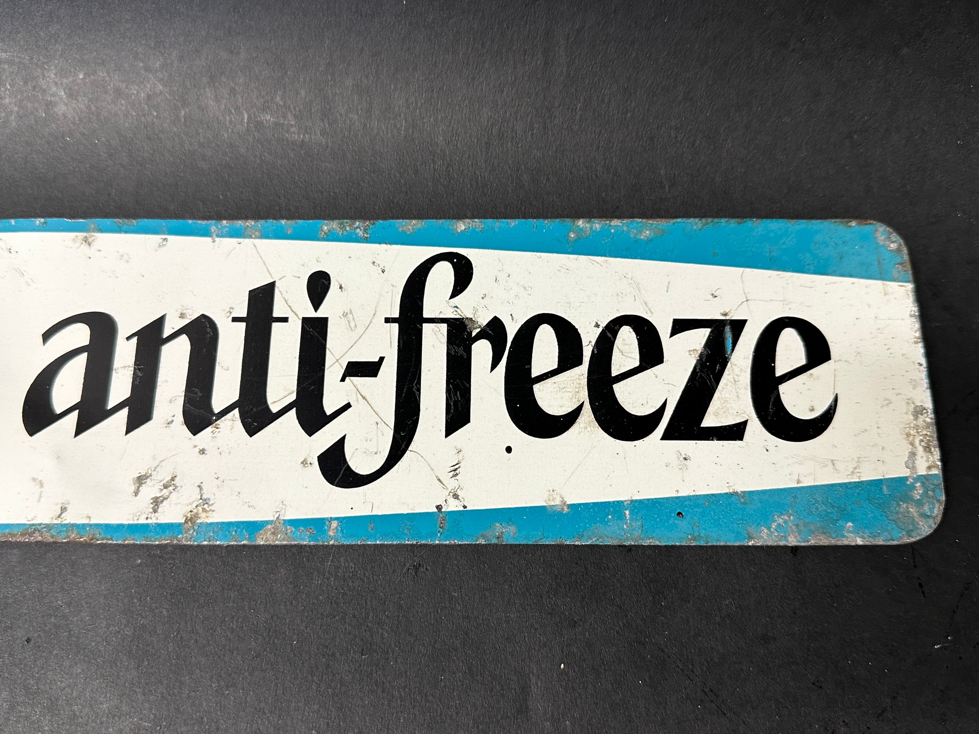 A Castrol anti-freeze double sided pediment sign. - Image 2 of 5