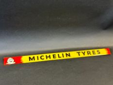 A Michelin Tyres shelf strip.