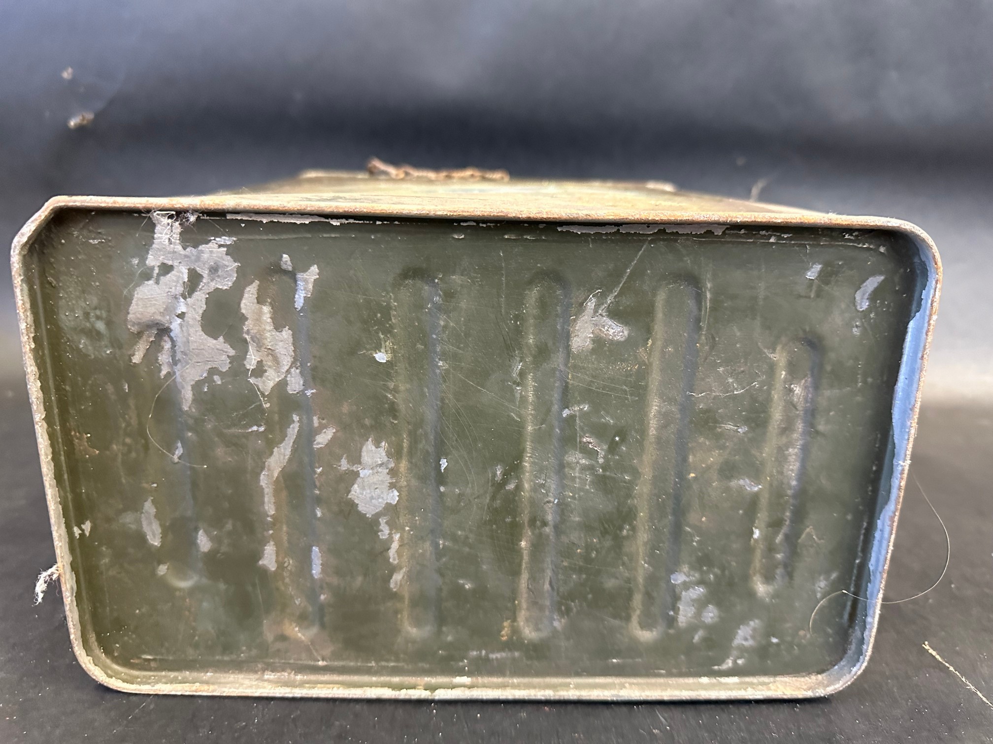 An unusual two gallon petrol can stamped A.B.L. 1951, plain cap. - Image 4 of 4