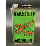 An early Wakefield Castrol CW grade quart can.