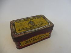 A Packard Bulb Kit tin with contents.
