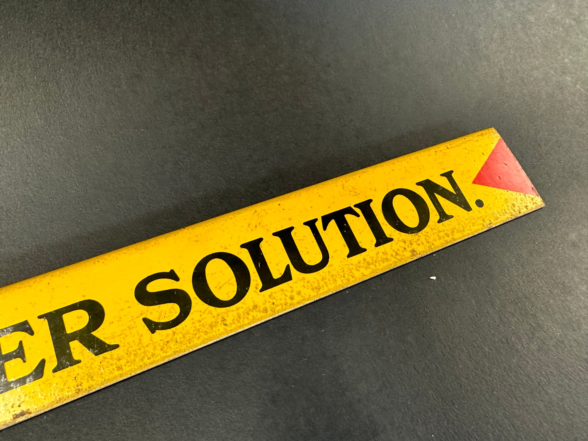 A Dunlop Rubber Solution shelf strip in good condition. - Image 5 of 6