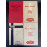 Four Avery-Hardoll sales brochures.