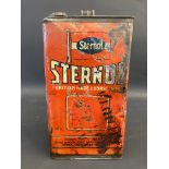 A Sternol gallon can.