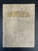 An early Bowser brochure fully illustrated throughout showing the range of petrol pumps.
