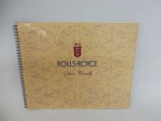 A Rolls-Royce Silver Wraith sales brochure, fully illustrated throughout.