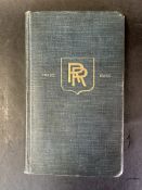 A rare and early Rolls-Royce Instruction Book 40-50HP (Silver Ghost) Six Cylinders for chassis