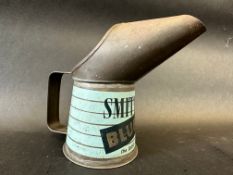 A Smiths Bluecol Anti-Freeze half pint measure in excellent condition.