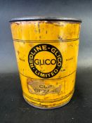 A Redline Glico Limited 1lb Cup Grease tin.
