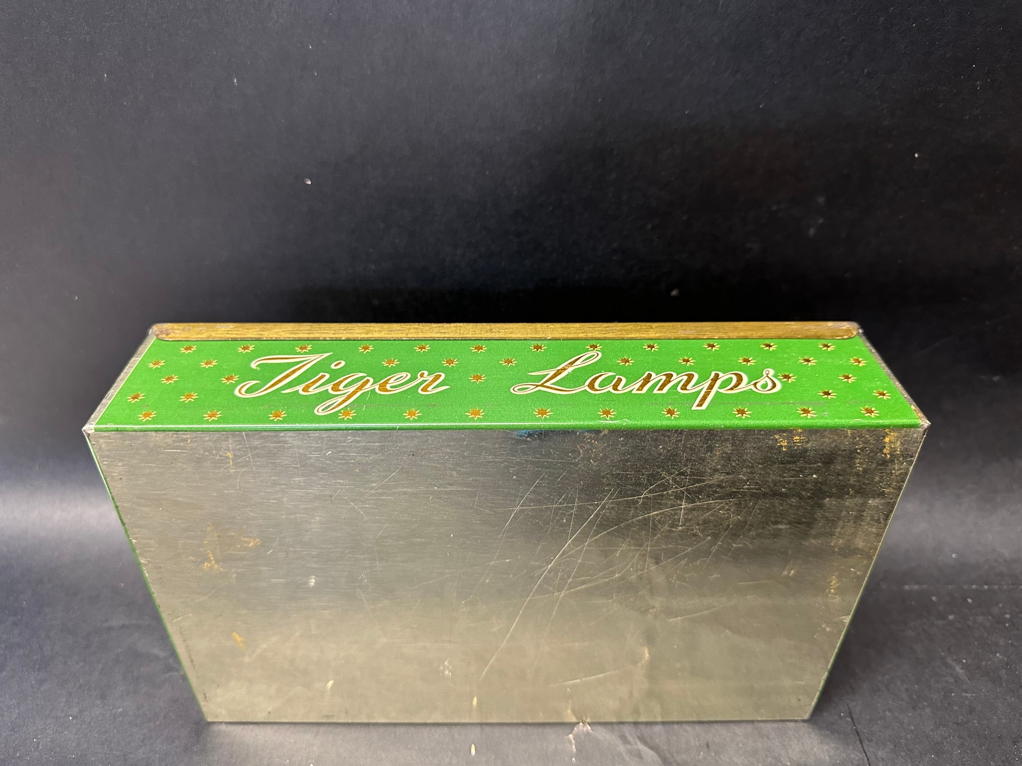 A Tiger Lamps rectangular dispensing tin in excellent condition. - Image 4 of 5