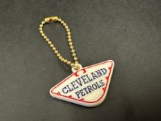 A Cleveland Petrols globe shaped keyring.