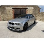 2002 BMW E46 M3 Convertible Reg. no. YH03 TKE Chassis no. WBSBR92020EH78072