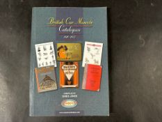 British Car Mascots Catalogues 1910 - 1935, compiled by Chris Jones, published 2004.