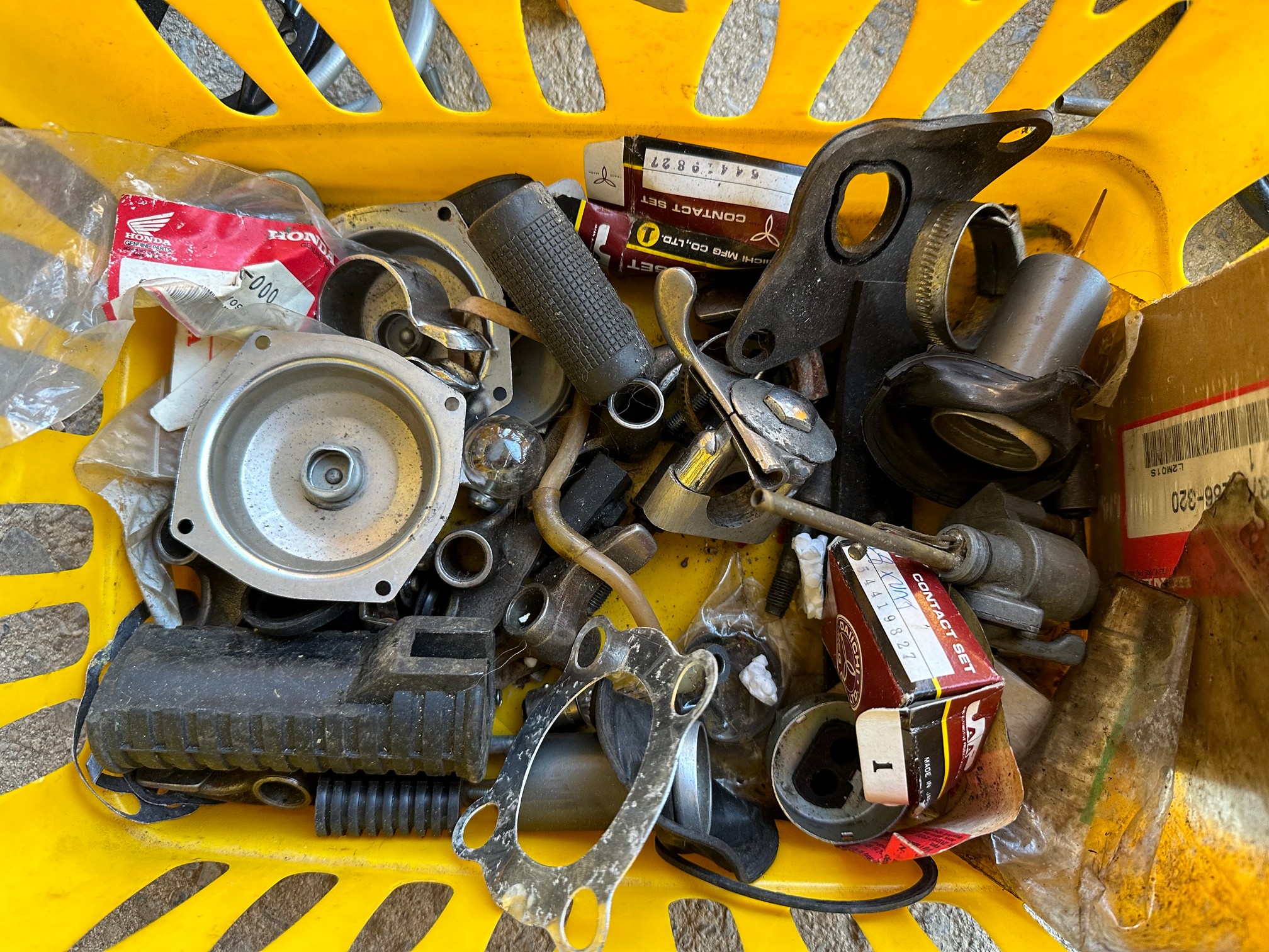 A small quantity of Honda CB13 250cc parts. - Image 2 of 2