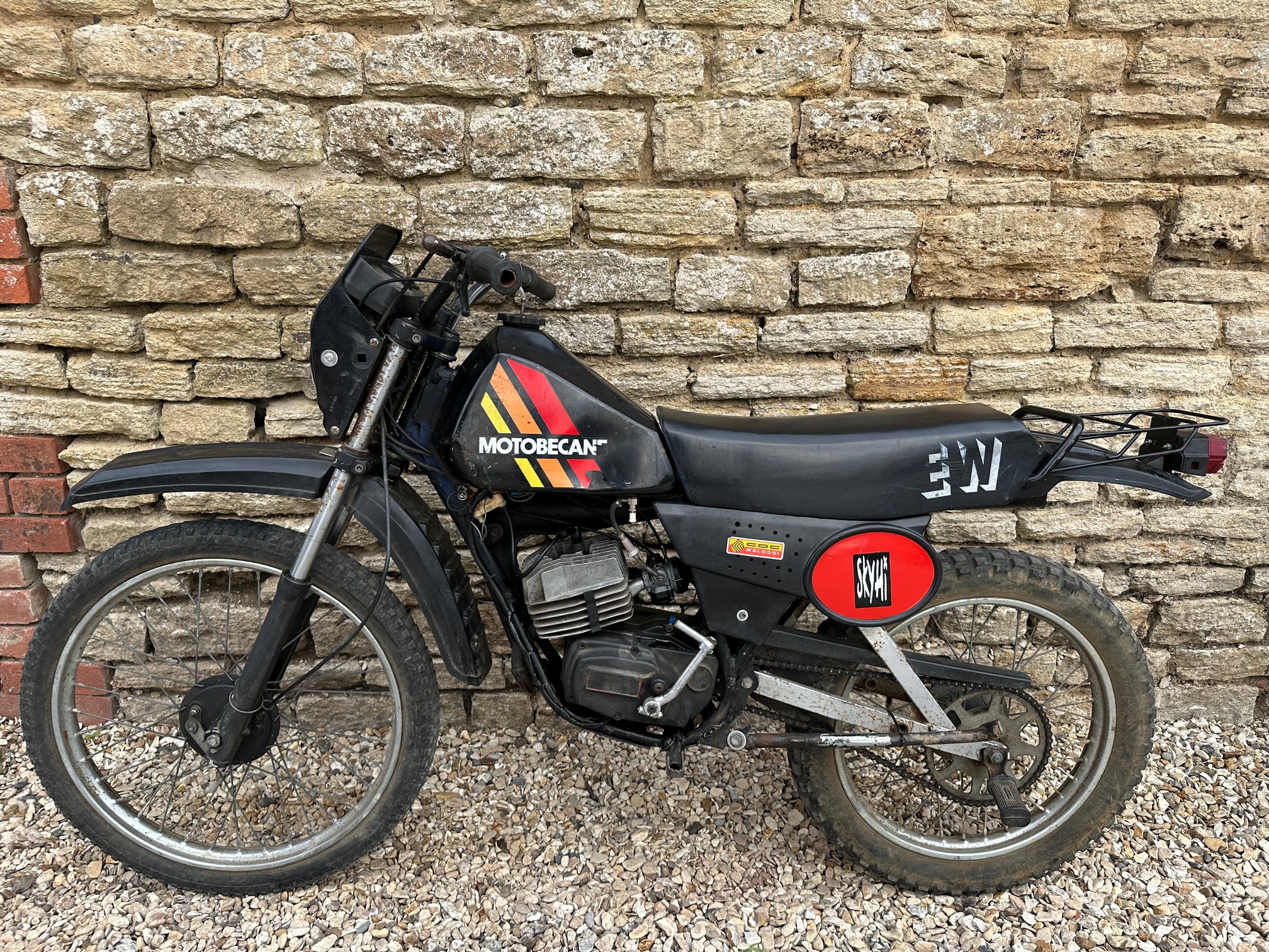 Motobecane EW50 Scrambler Reg. no. Nor Registered Frame no. Unknown Engine no. Unknown