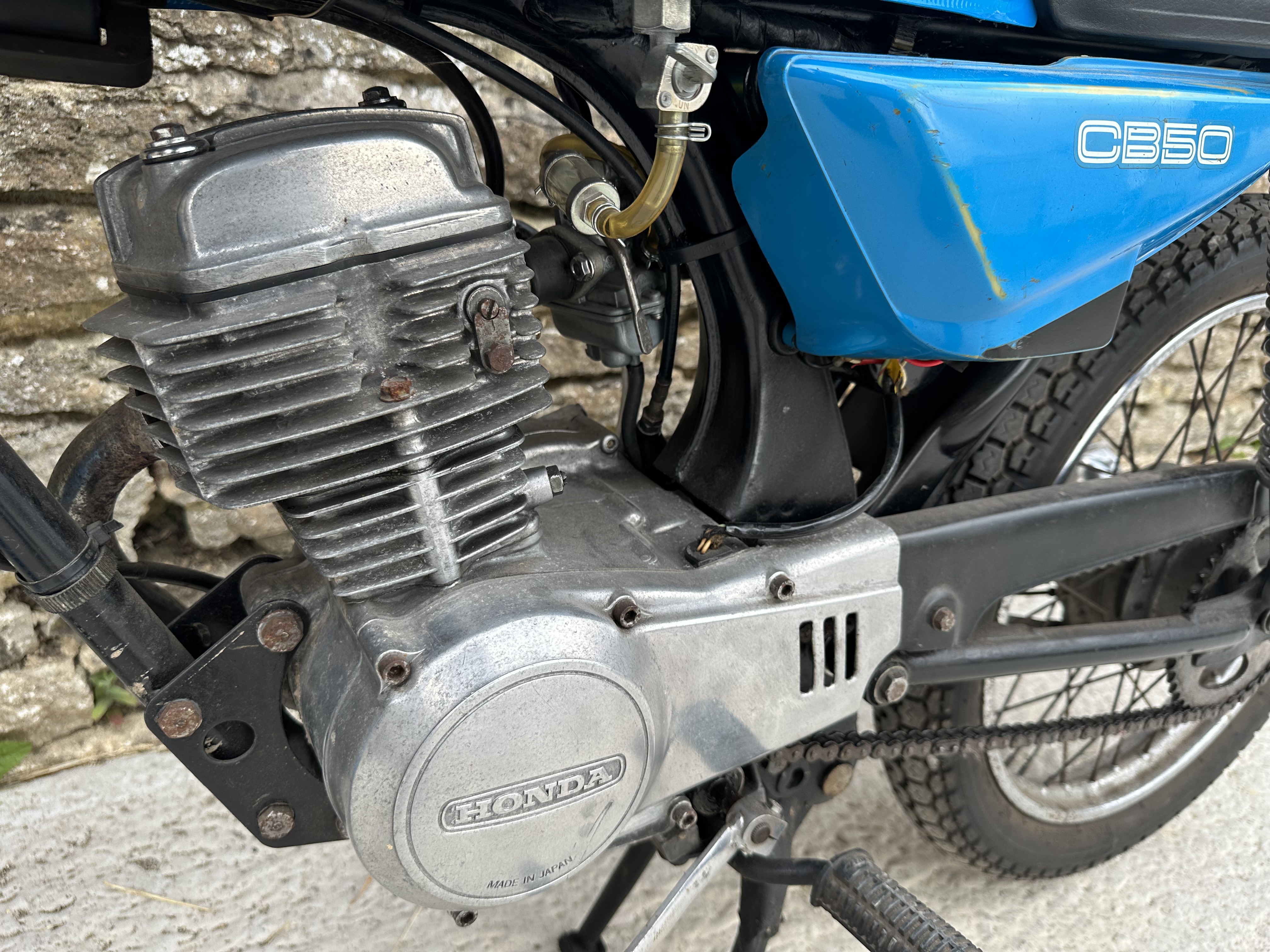 1978 Honda CB50J Reg. no. KBV 296S Frame no. CB50J - 1042701 Engine no. CB50JE – 1042809 - Image 15 of 17