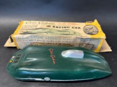 A tinplate model of Goldie Gardner's record breaking MG by Minimodels, in original box.