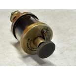 A good quality brass oiler for a stationary engine, stamped J.B.Essex Brass Co., Detroit. Mich.,