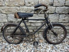 A very rare and possibly unique 1914 Alldays & Onions bicycle. The vendor purchased this bike from