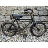 A very rare and possibly unique 1914 Alldays & Onions bicycle. The vendor purchased this bike from