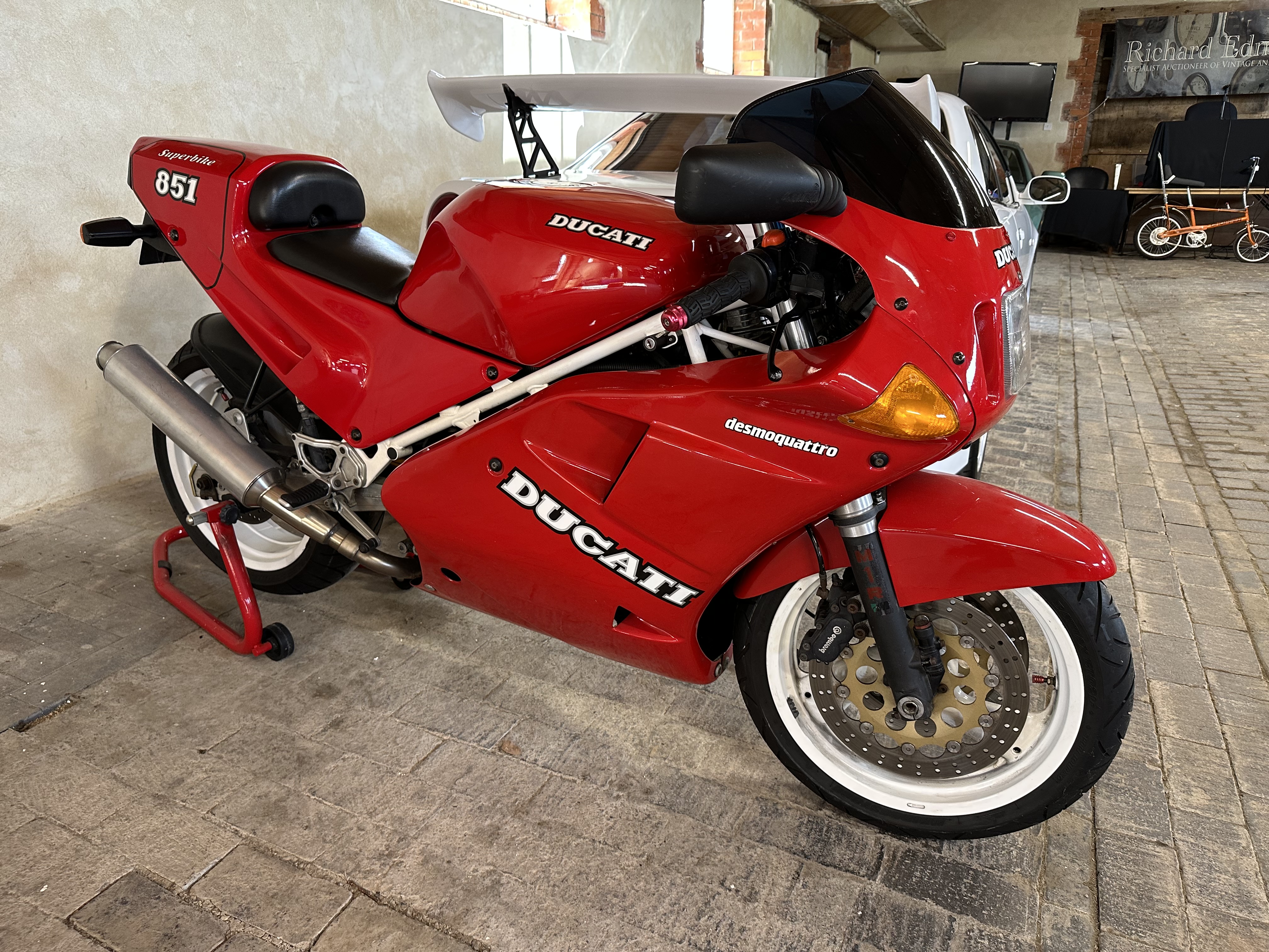 1990 Ducati 851 SP Reg. no. G996 GSX Frame no. 000412 Engine no. 000391