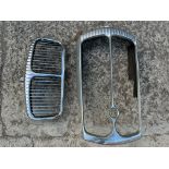 Two Daimler grilles.