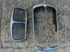 Two Daimler grilles.