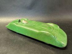 A very rare wind tunnel wooden model of Goldie Gardner's EX135 record breaking MG.