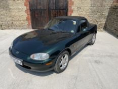 1998 Mazda MX5 Reg. no. S793 DGJ Chassis no. JMZNB18P200115266