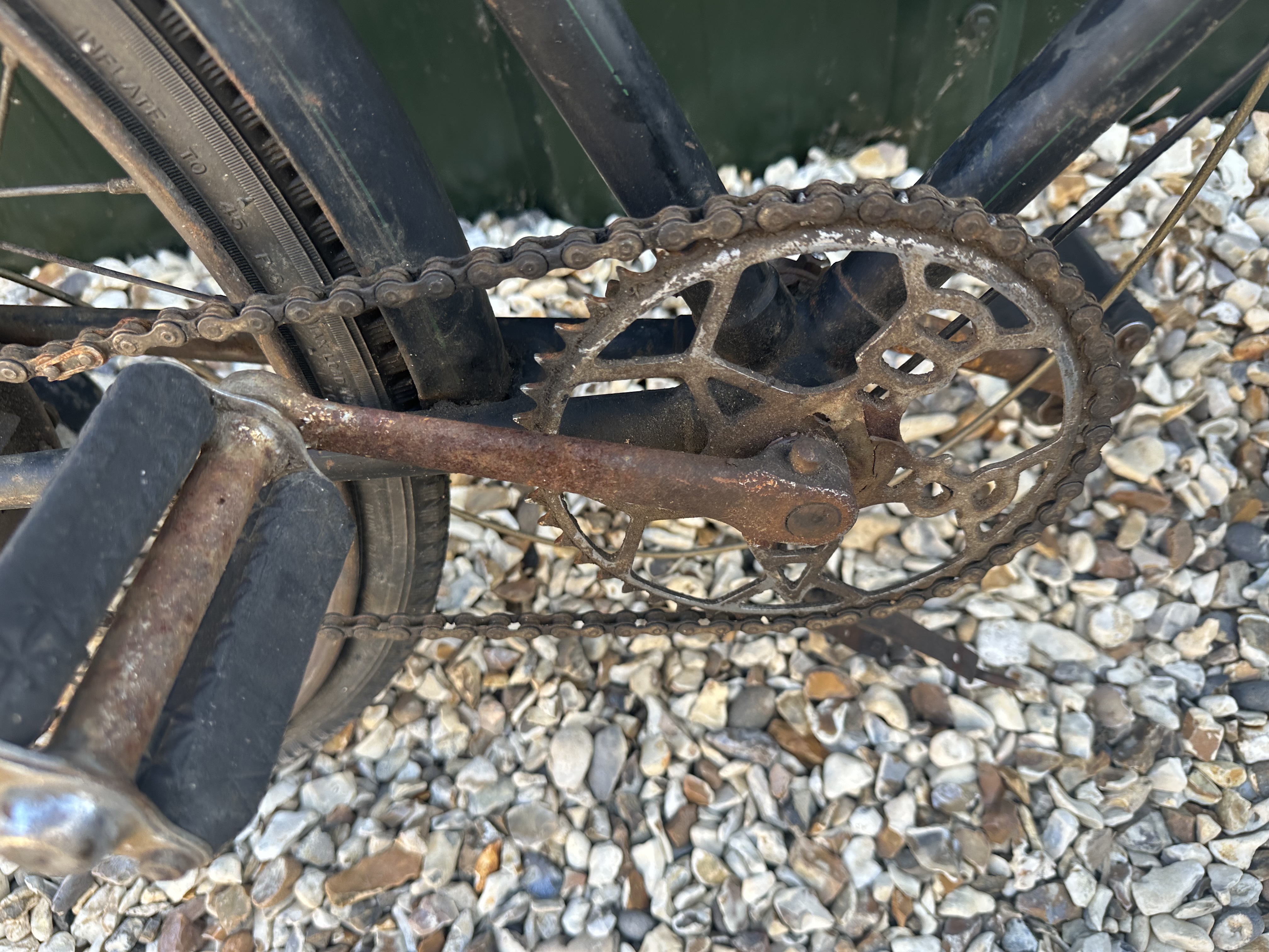 BSA bicycle with Cyclemaster wheel fitted Reg. no. n/a Frame no. Unknown Engine no. - Image 7 of 9