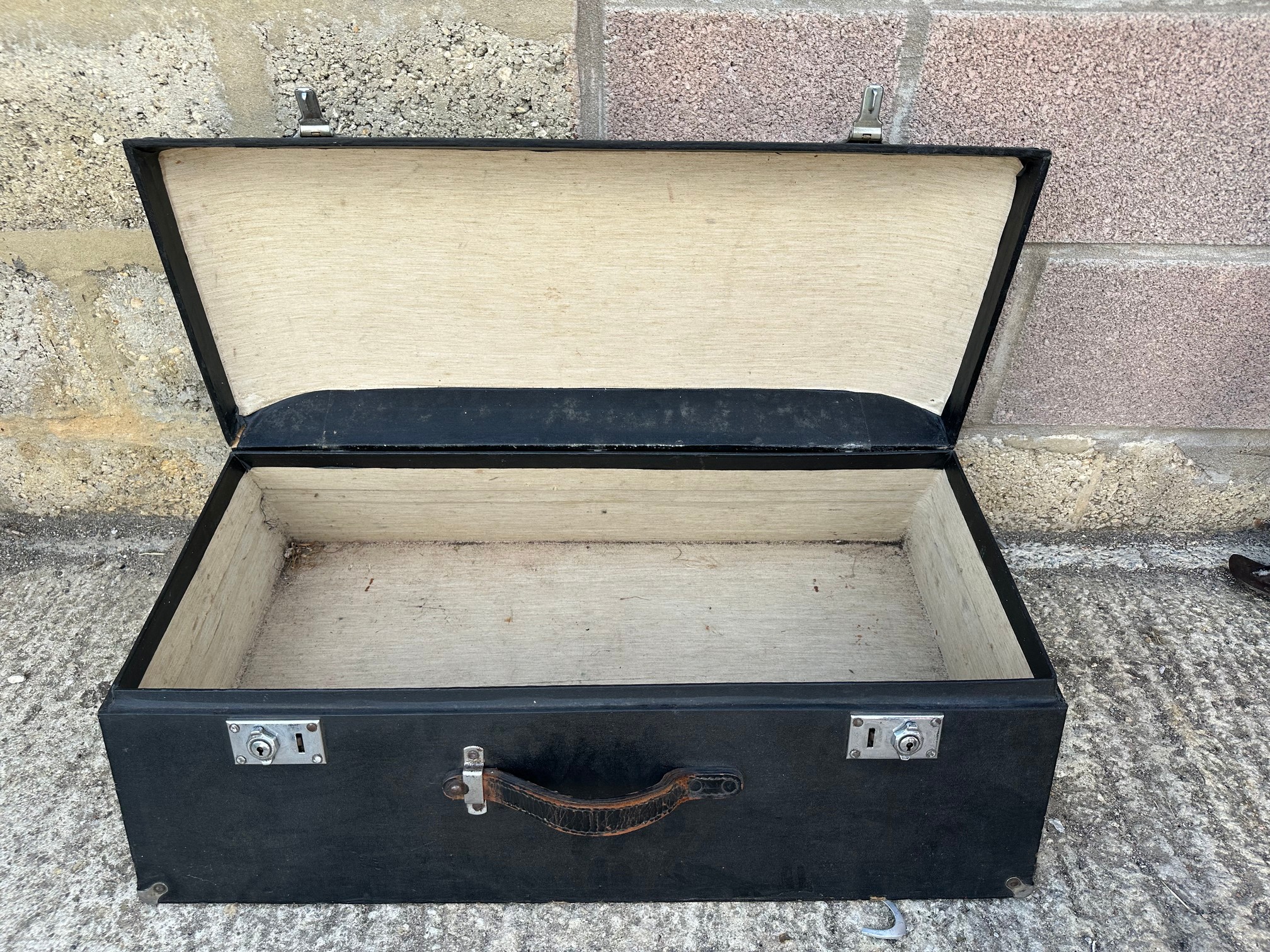 A sloping fronted and backed car trunk. - Image 2 of 3