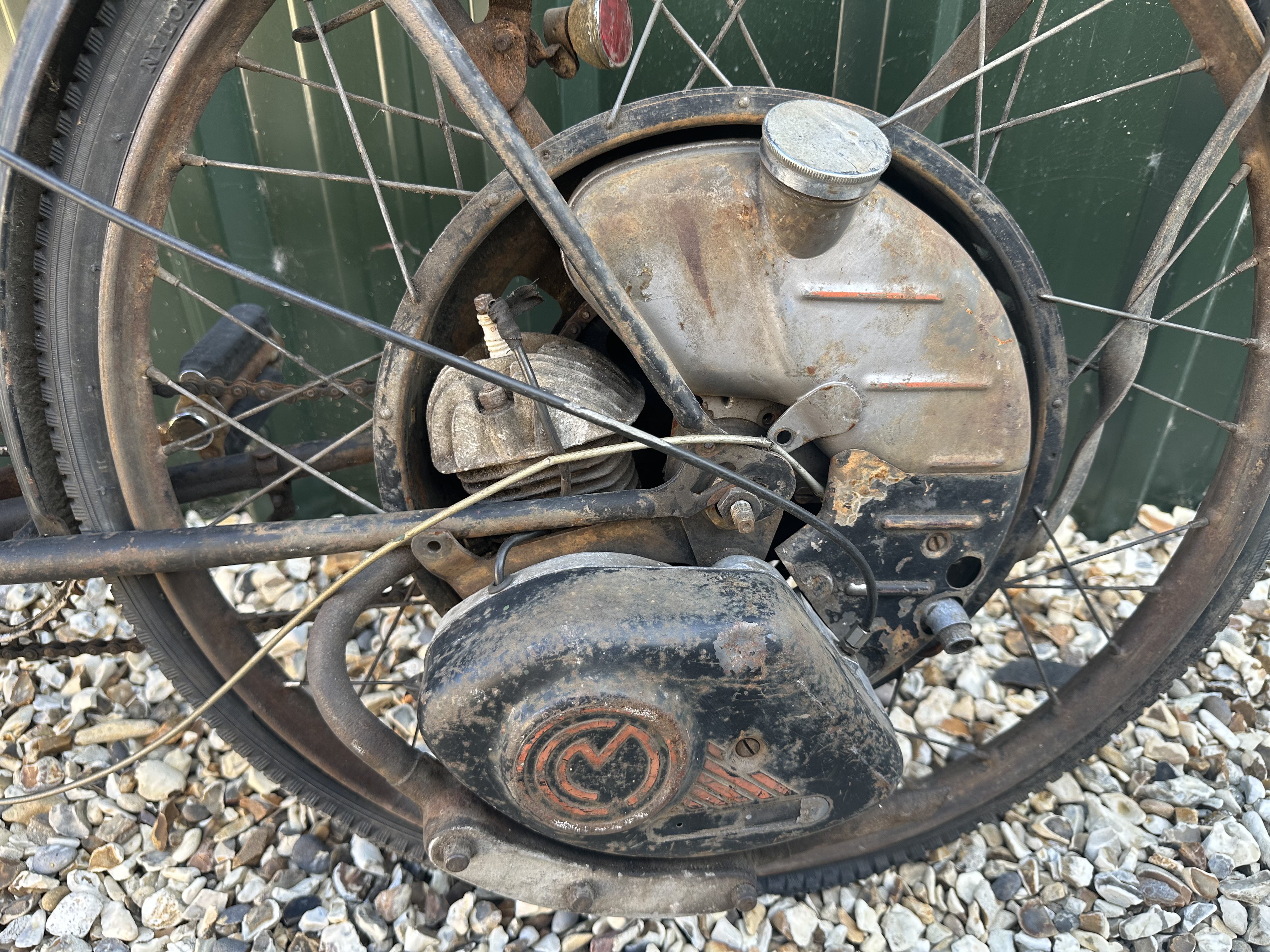 BSA bicycle with Cyclemaster wheel fitted Reg. no. n/a Frame no. Unknown Engine no. - Image 2 of 9