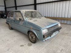 1982 Austin Mini Metro 1.3 Reg. no. PHT 526Y Chassis no. SAXXBMND3AD530409