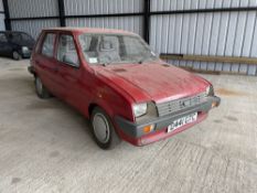 1987 Austin Metro 1.3 City X Reg. no. D441 GTC