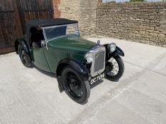 1934 Austin 7 Type 65 Reg: OC7134 Chassis No: 187871 Engine No. M248673