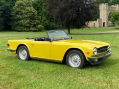 1974 Triumph TR6 Reg. no. ANW 314M Chassis no. CF28422-U