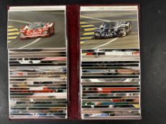 A photograph album containing Le Mans related photographs, 1989.