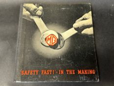 MG Safety Fast - In the making', detailing the factory in a photographic record, late 1930s, 46