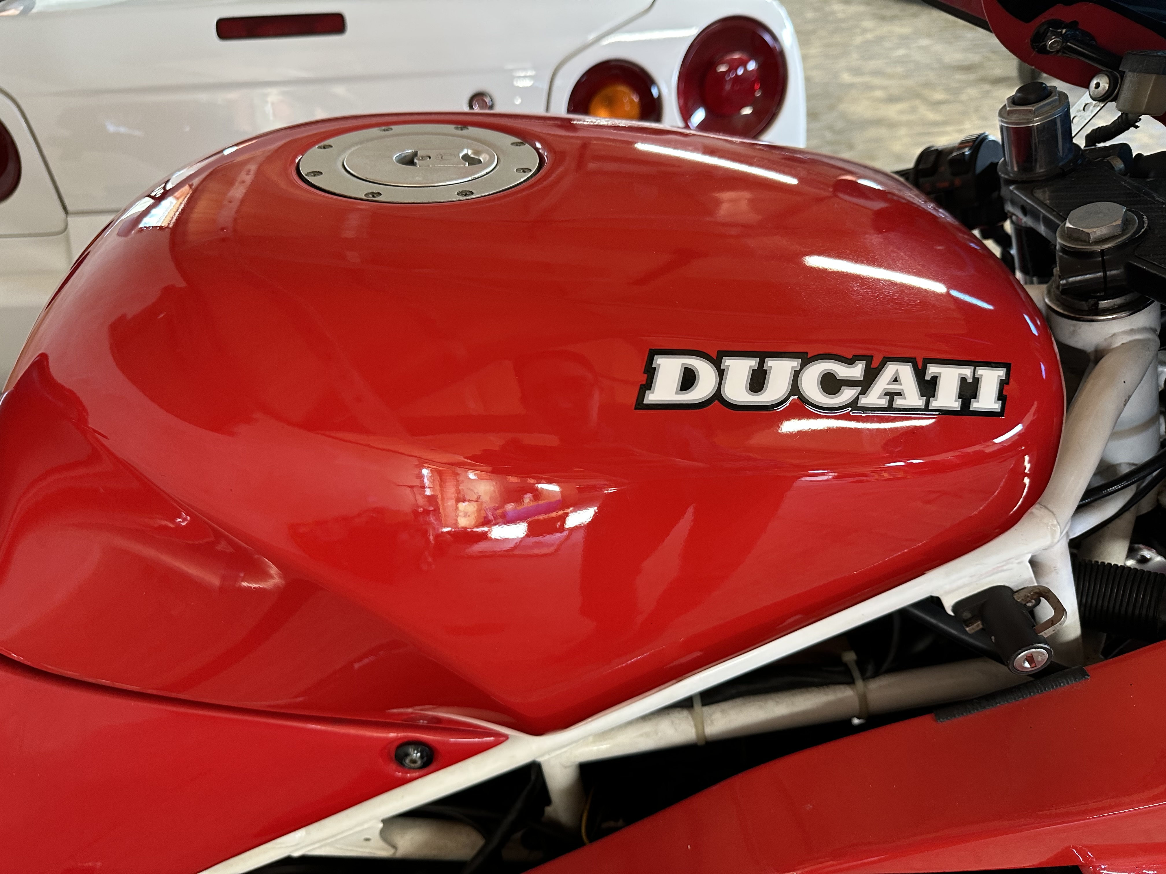 1990 Ducati 851 SP Reg. no. G996 GSX Frame no. 000412 Engine no. 000391 - Image 3 of 12
