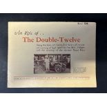 An Epic of the Double Twelve, June 1930, a small-scale fold out brochure for the MG Double Twelve