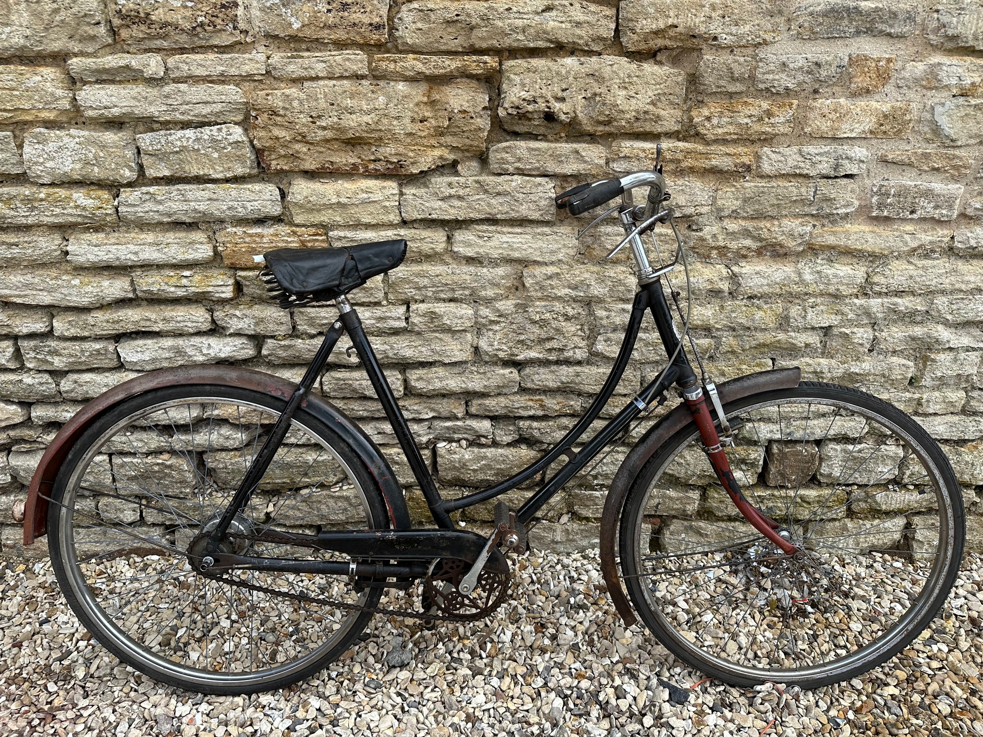 A Royal Enfield ladies bicycle.