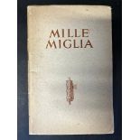 Mille Miglia - the story of the MG K3 Magnette, 1933, 44 pages.