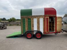 Italian Style Catering Trailer Horse Box
