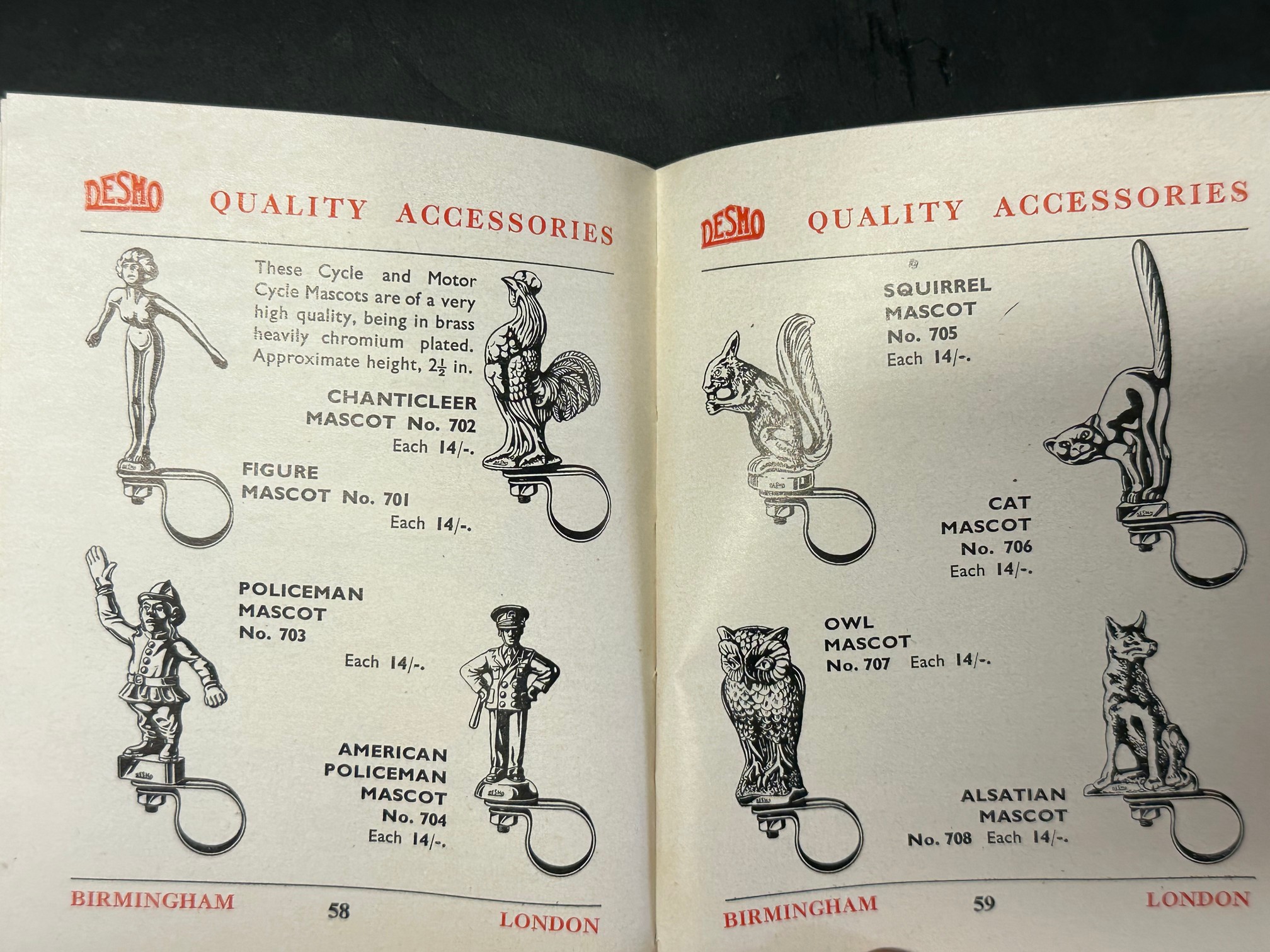 A Desmo pocket-edition catalogue for 1953, fully illustrated throughout. - Image 5 of 5