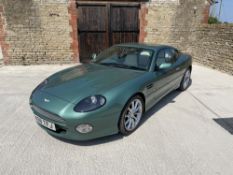 2000 Aston Martin DB7 Vantage V12 Reg. no. W98 TFJ Chassis no. SCFAB1234YK300606 Engine no. 00632