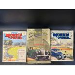 The Morris Owner - two copies September 1937 and April 1939, in good condition plus The Autocar '